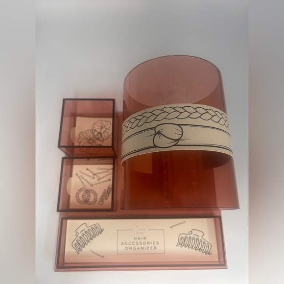 BRAND NEW HAIR ACCESSORIES ORGANIZER FROM A NEW DAY. WOMENS MAKEUP HAIR - Picture 10 of 11